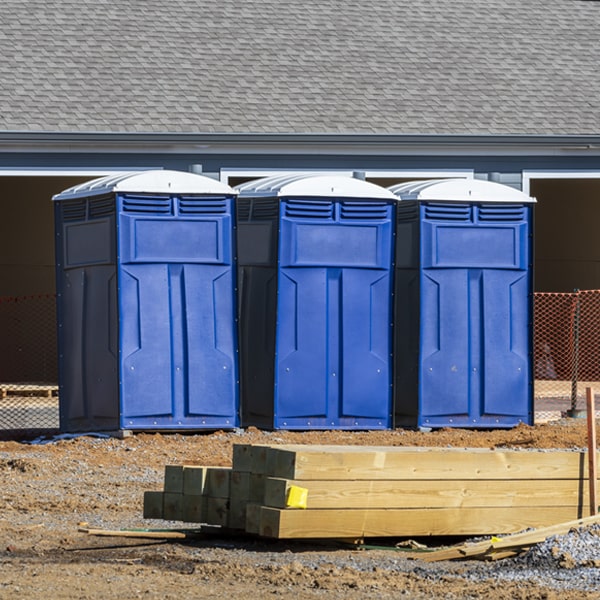 are there different sizes of portable toilets available for rent in Finksburg